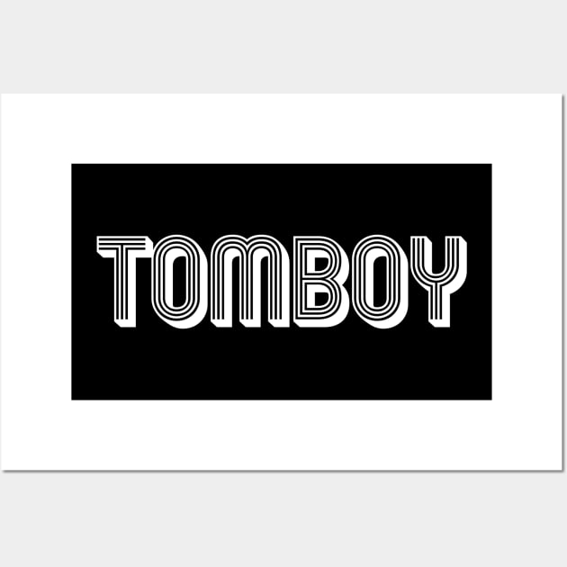 TOMBOY Wall Art by SquareClub